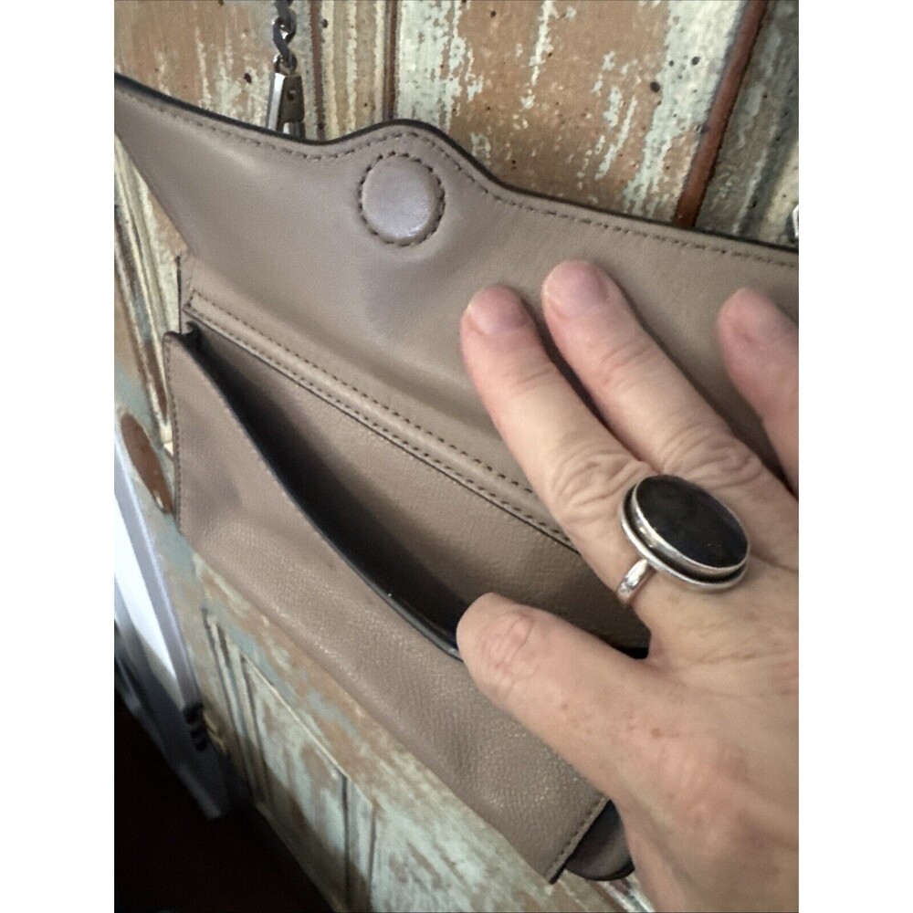 Rebecca Minkoff Bree Crossbody Bag Tan Leather - Picture 9 of 16